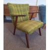 Pair of Danish Teak Leaning Chairs